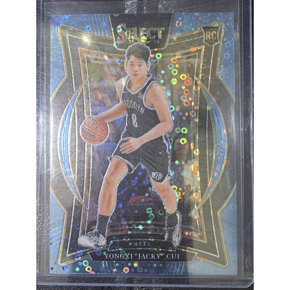 2024-25 Panini Select Yongxi Jacky Cui Concourse Prizm 81/99 RC #94 Nets
